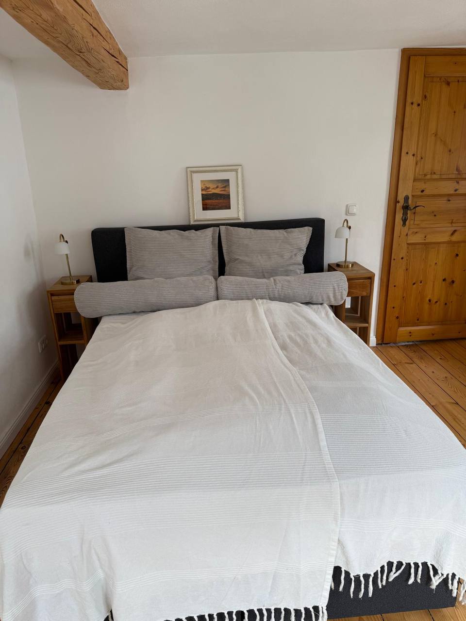 Zweites Schlafzimmer mit Doppelbett